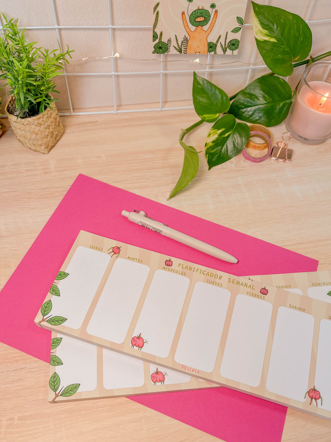 Planificador semanal ~ pitangas