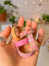 Cargar imagen en el visor de la galería, Set washi tape flores (x5)
